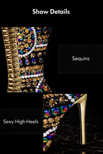 Opulence Royale Embellished Thigh-High Boots