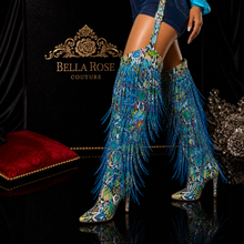 Saphira Sauvage Fringe Thigh Boot