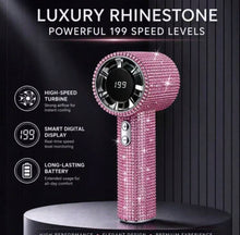 Be dazzled handheld fan