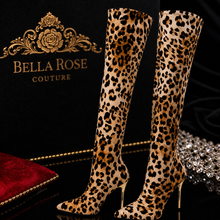 Féline Opulence Over-Knee Boot