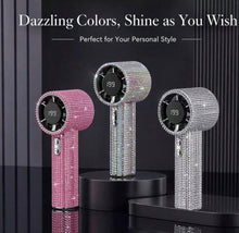 Be dazzled handheld fan