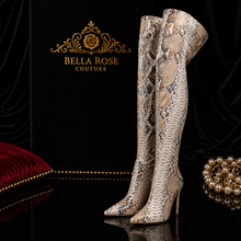Maison Virelle Thigh-High Stiletto Boots