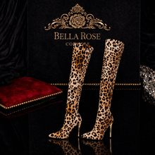 Féline Opulence Over-Knee Boot