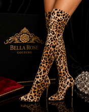 Féline Opulence Over-Knee Boot