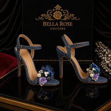 The Fleur de Minuit Heels