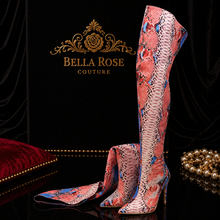 Maison Virelle Thigh-High Stiletto Boots