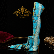 Maison Virelle Thigh-High Stiletto Boots