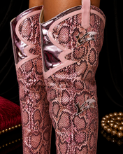 Venom Rose Thigh-High Boots