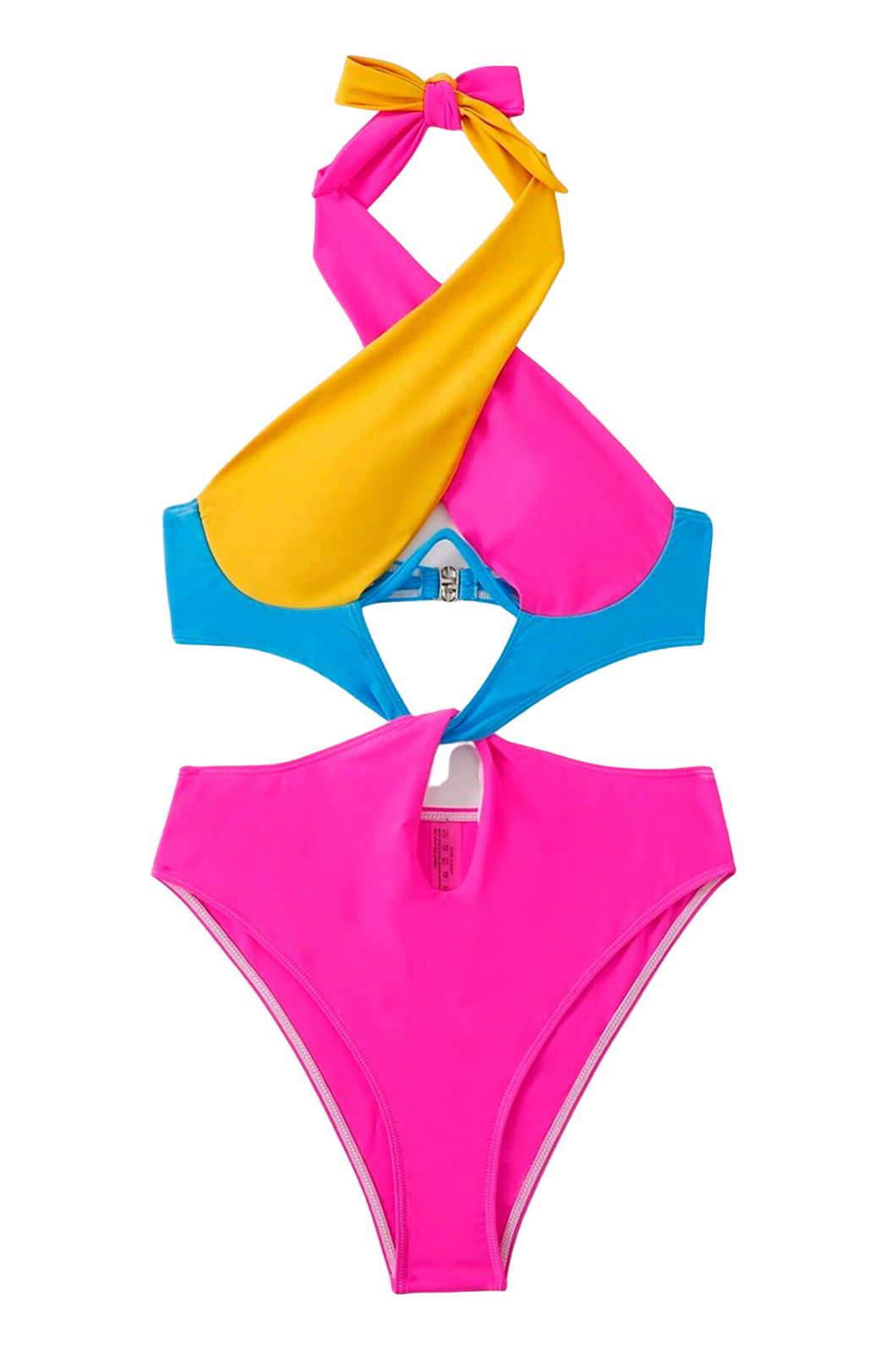 Luna - Color block 1 piece swimsuits