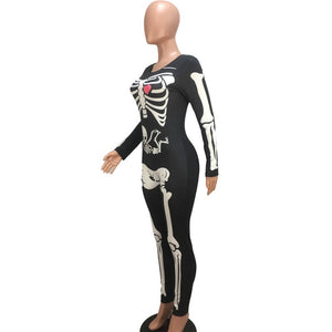 Pregnant skeleton - jumpsuit