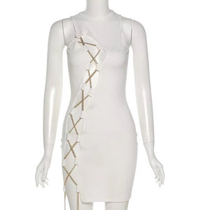 Connected - chain dress