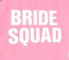 Bride squad - bridesmaid swimsuits