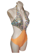 2 much - sexy bling out luxury swimsuit