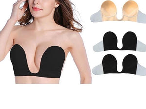 Can't see -Strapless Backless self Adhesive Bras