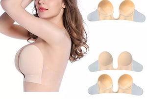 Can't see -Strapless Backless self Adhesive Bras
