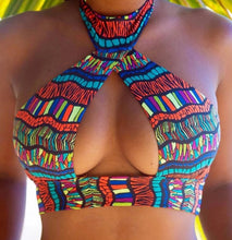 Haiti - 2 piece tribal print swimsuit