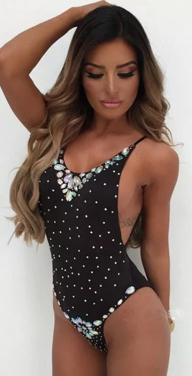 Bling out Extra - 1 piece sexy swimsuit