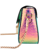 Sneaky- rainbow hologram mini purse