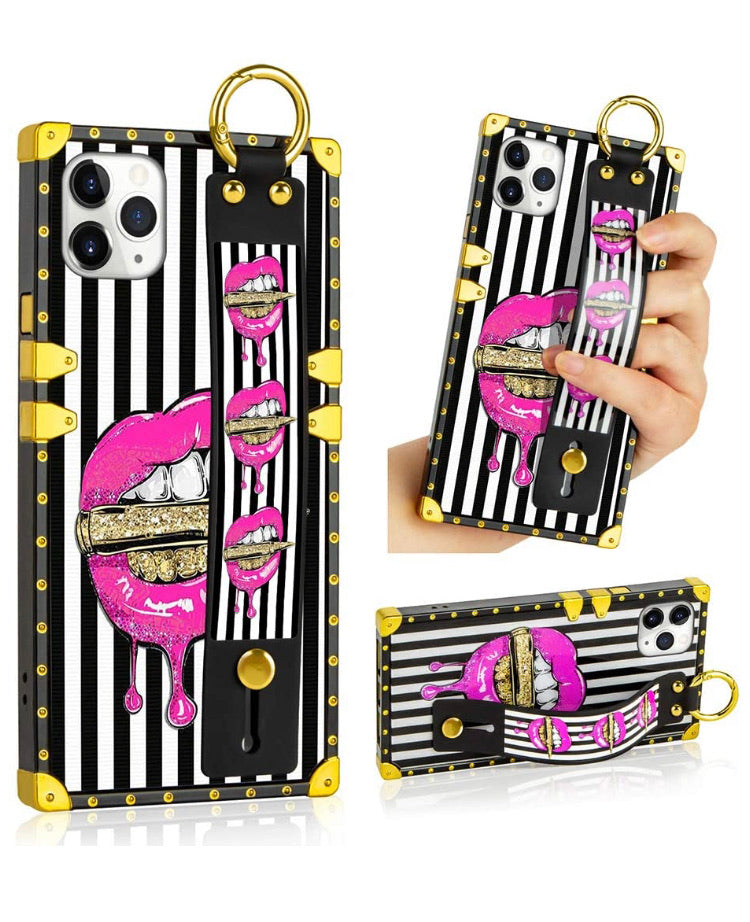 Bullet proof- girly lip iPhone cellphone cases