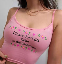 CoCo - please don’t do coke crop top
