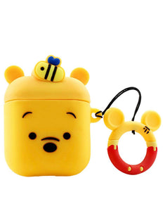 Pooh Bear-3D AirPod case for 1 & 2
