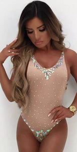 Bling out Extra - 1 piece sexy swimsuit